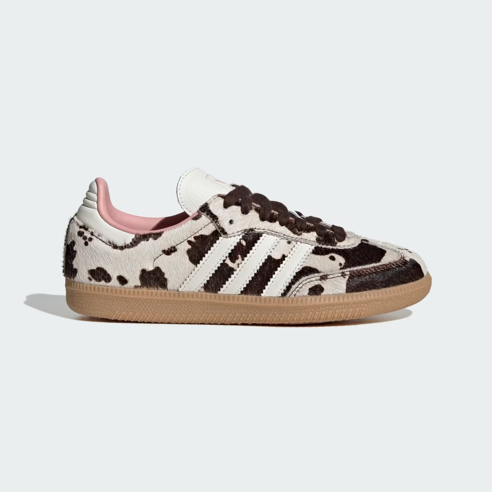 Size 8 - [NEW] Women's adidas Samba OG Shoes 'Cow Print' JR1256